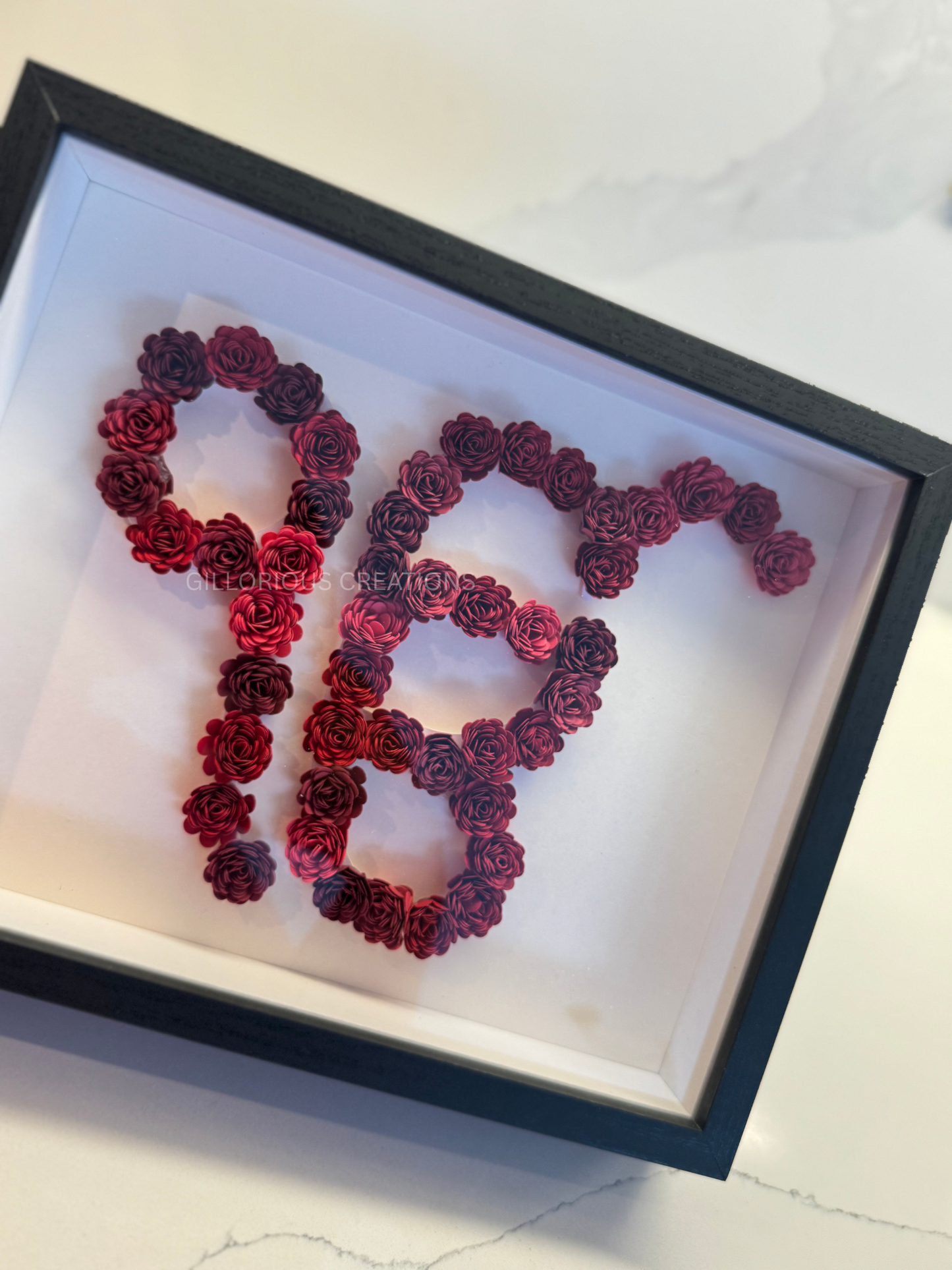 'Ik Onkar' Floral Shadowbox Wall Art