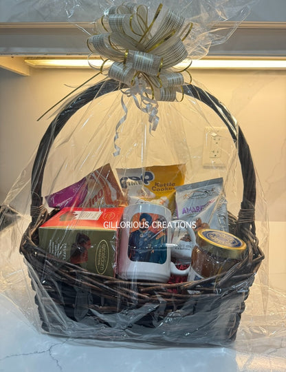 Diwali Gift Basket with Personalized Mug