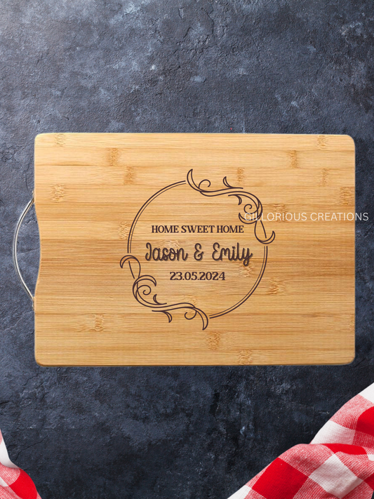 Custom Housewarming Cutting Board