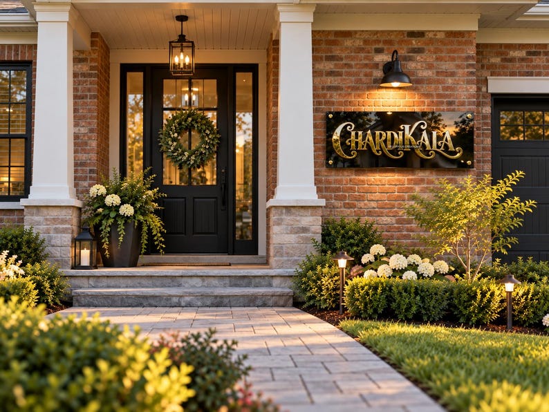Chardi Kala acrylic sign - product image 3